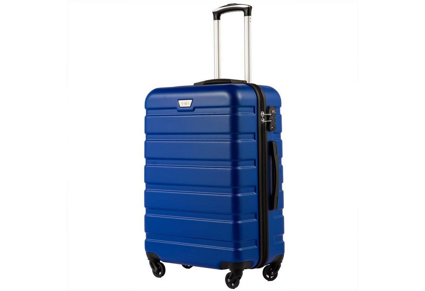 LuxusKollektion Kofferset Koffer Hartschalenkoffer Rollkoffer TSA Großer Koffer Rein Blau von LuxusKollektion