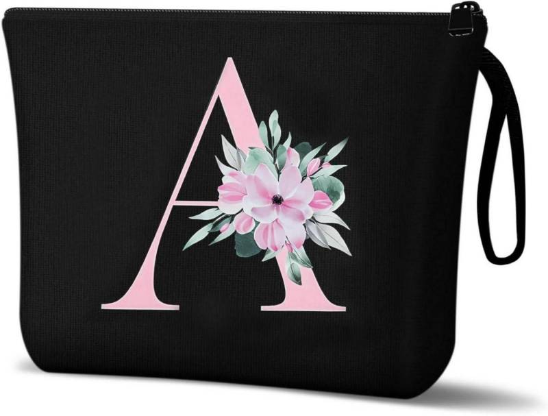 LuxusKollektion Kosmetiktasche Kosmetiktasche Damen Canvas Multifunktionaler Make Up Schminktasche von LuxusKollektion