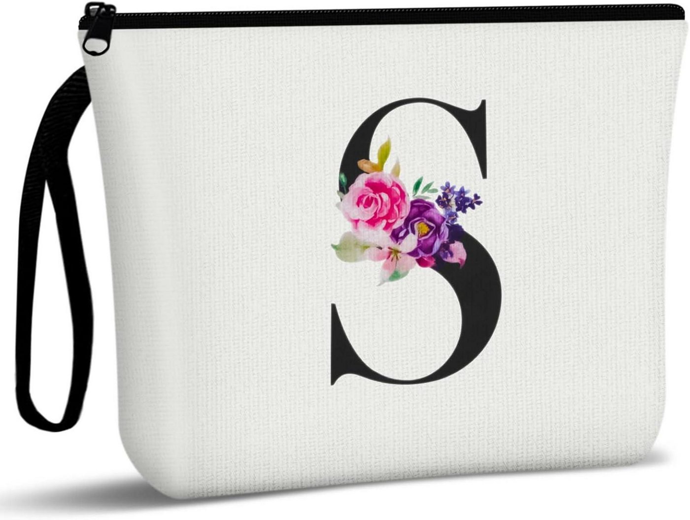 LuxusKollektion Kosmetiktasche Kosmetiktasche Damen Leinwand Make-up Groß Kapazität Strandtasche von LuxusKollektion