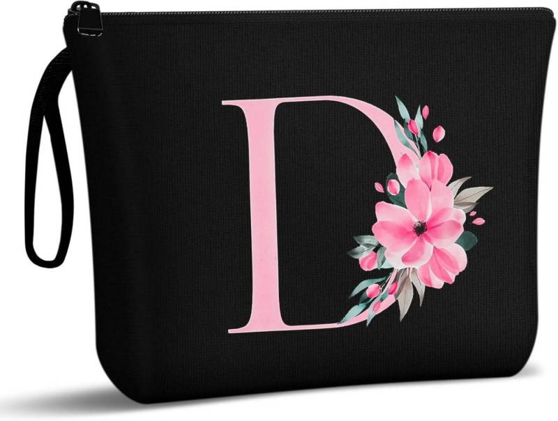 LuxusKollektion Kosmetiktasche Kosmetiktasche Damen Leinwand Make-up Multifunktionaler Organizer von LuxusKollektion