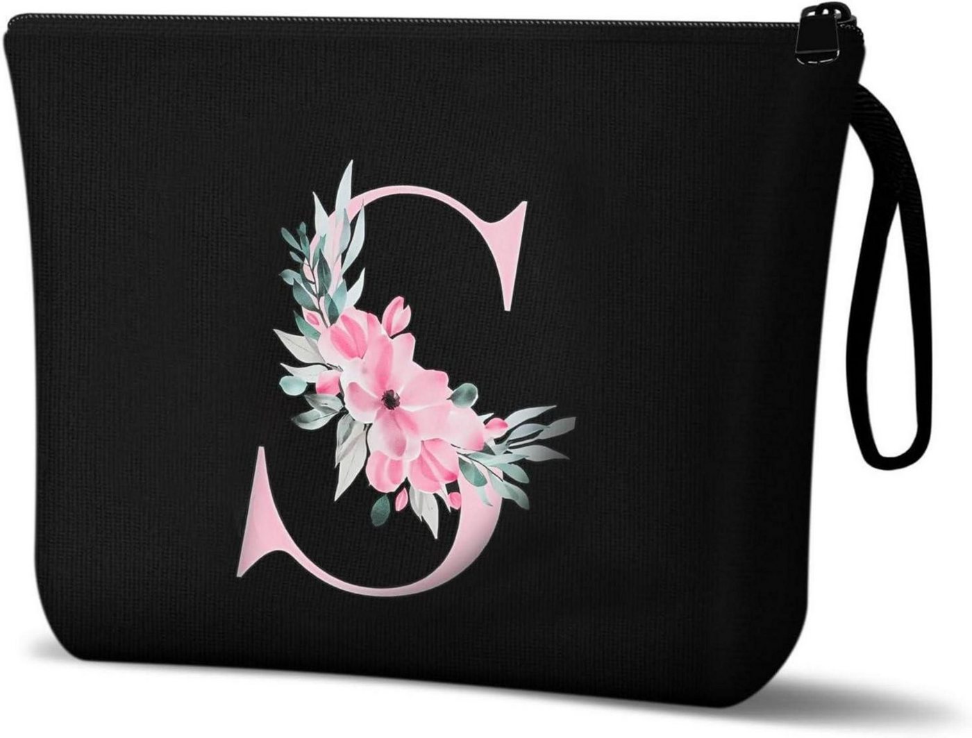 LuxusKollektion Kosmetiktasche Kosmetiktasche Damen Leinwand Make-up Schminktasche von LuxusKollektion