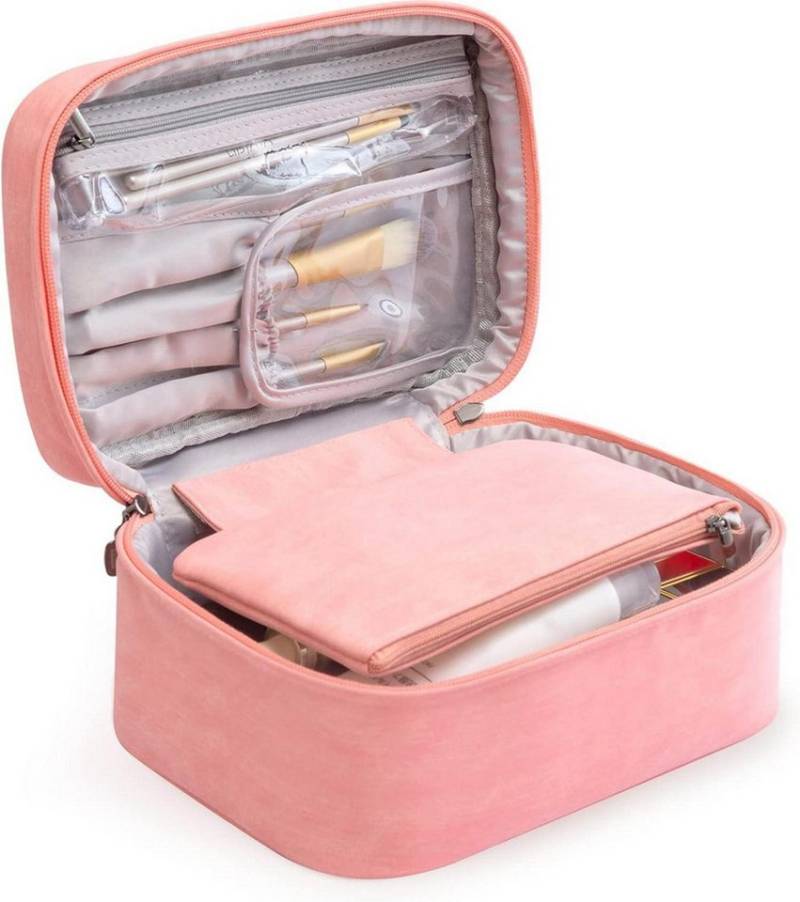 LuxusKollektion Kosmetiktasche Kosmetiktasche Damen wasserdicht Groß Make-up Tasche Reise von LuxusKollektion