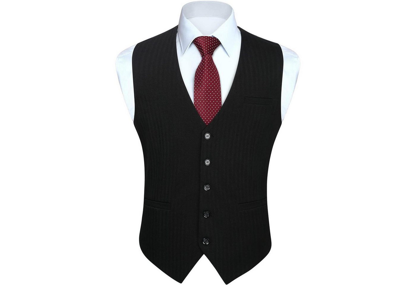 LuxusKollektion Krawatte Anzugweste Herren Baumwolle V Ausschnitt Hochzeit Business XS Schwarz LuxusKollektion Krawatte Anzugweste Herren Baumwolle V Ausschnitt Hochzeit Business XS Schwarz von LuxusKollektion