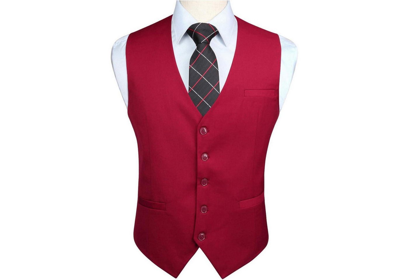 LuxusKollektion Krawatte Anzugweste Herren Hochzeit Business Taschen XS Burgund LuxusKollektion Krawatte Anzugweste Herren Hochzeit Business Taschen XS Burgund von LuxusKollektion