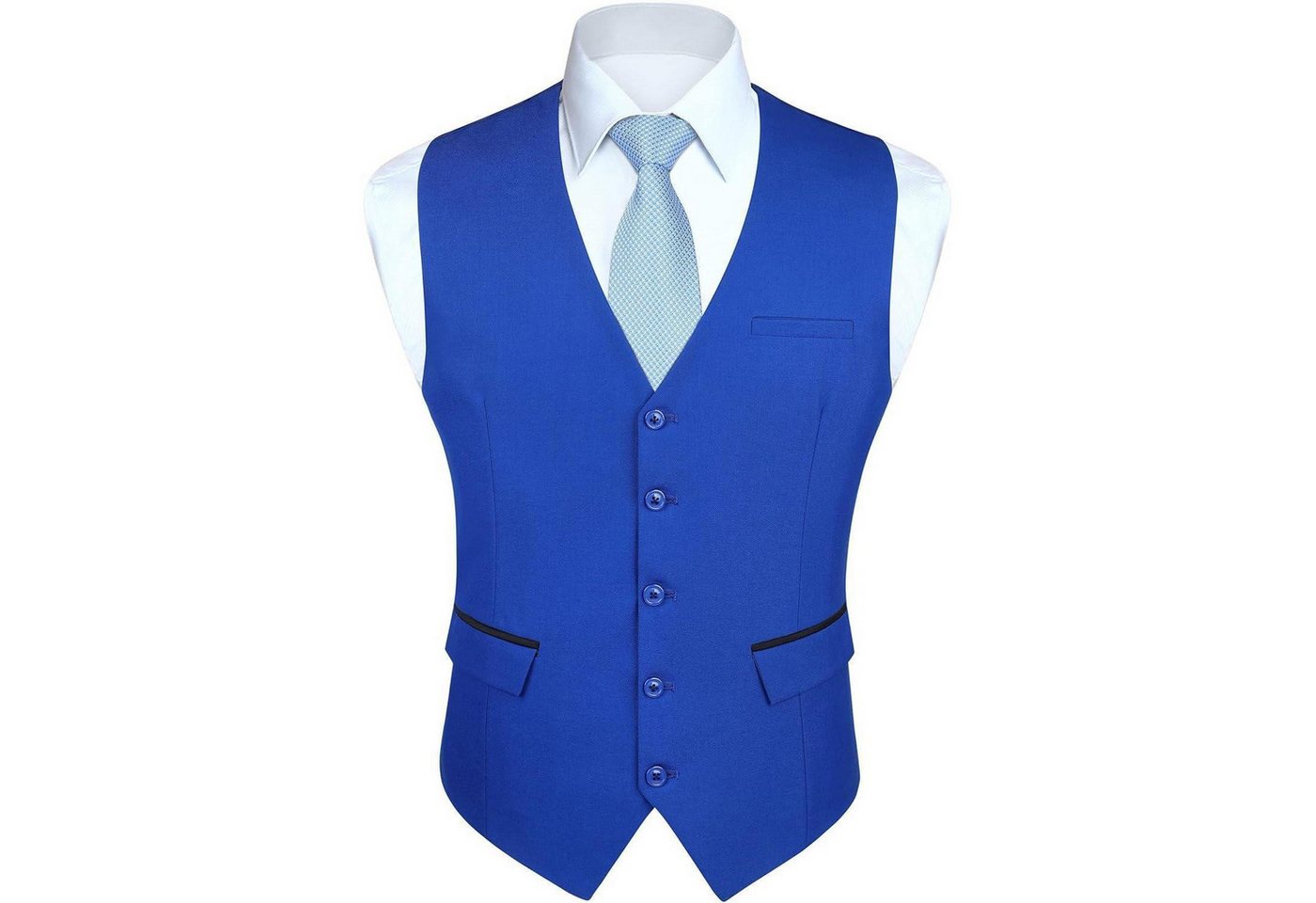LuxusKollektion Krawatte Anzugweste Herren Hochzeit Smoking Businessweste Taschen Blau XL LuxusKollektion Krawatte Anzugweste Herren Hochzeit Smoking Businessweste Taschen Blau XL von LuxusKollektion