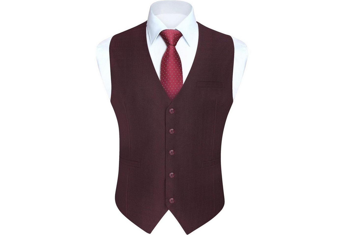 LuxusKollektion Krawatte Anzugweste Herren V Ausschnitt Baumwolle Hochzeit XS 4XL XL Bordeaux LuxusKollektion Krawatte Anzugweste Herren V Ausschnitt Baumwolle Hochzeit XS 4XL XL Bordeaux von LuxusKollektion