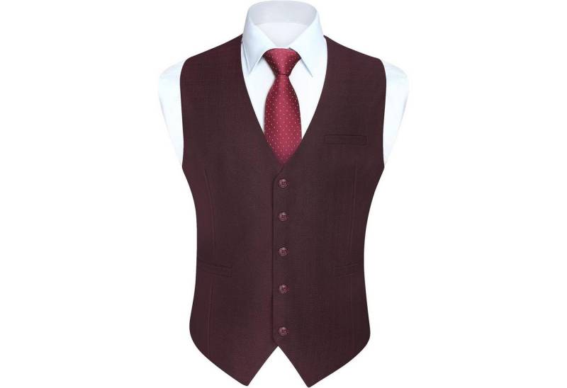 LuxusKollektion Krawatte Anzugweste Herren V Ausschnitt Baumwolle Hochzeit XS 4XL XL Bordeaux LuxusKollektion Krawatte Anzugweste Herren V Ausschnitt Baumwolle Hochzeit XS 4XL XL Bordeaux von LuxusKollektion
