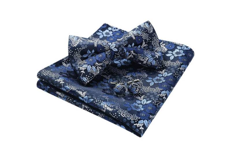 LuxusKollektion Krawatte Fliege Herren Paisley Einstecktuch Manschettenknöpfe Set B1-bleu LuxusKollektion Krawatte Fliege Herren Paisley Einstecktuch Manschettenknöpfe Set B1-bleu von LuxusKollektion