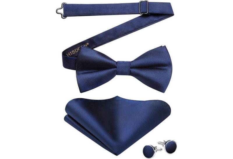 LuxusKollektion Krawatte Fliege Herren Paisley Einstecktuch Manschettenknopf Set B1-dunkelblau LuxusKollektion Krawatte Fliege Herren Paisley Einstecktuch Manschettenknopf Set B1-dunkelblau von LuxusKollektion