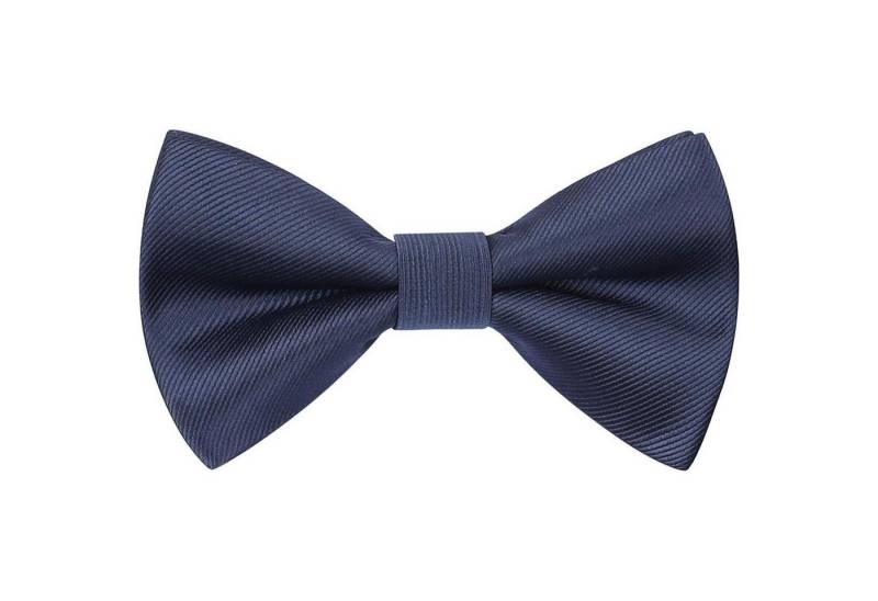 LuxusKollektion Krawatte Fliege Herren Verstellbar Gebunden Paisley Hochzeit Anzug Navy Blau von LuxusKollektion