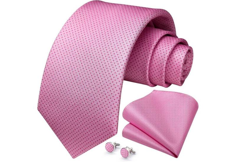 LuxusKollektion Krawatte Krawatte Herren Hochzeit Einstecktuch Manschettenknöpfe Kariert Rosa LuxusKollektion Krawatte Krawatte Herren Hochzeit Einstecktuch Manschettenknöpfe Kariert Rosa von LuxusKollektion