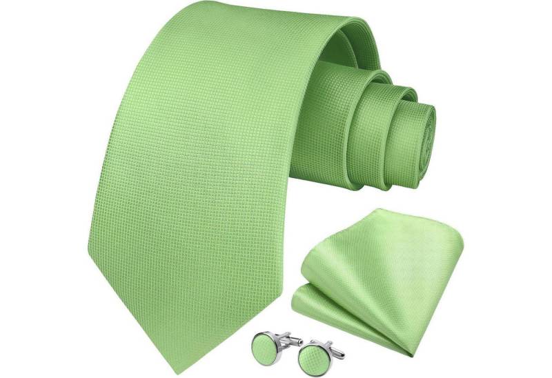 LuxusKollektion Krawatte Krawatte Herren Hochzeit Einstecktuch Manschettenknopf Salbei Grün-3 LuxusKollektion Krawatte Krawatte Herren Hochzeit Einstecktuch Manschettenknopf Salbei Grün-3 von LuxusKollektion