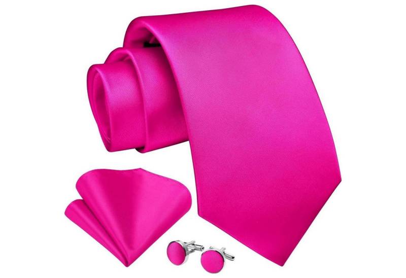 LuxusKollektion Krawatte Krawatte Herren Seide Hochzeit Manschettenknöpfe Set A1 Rosa Fuchsia LuxusKollektion Krawatte Krawatte Herren Seide Hochzeit Manschettenknöpfe Set A1 Rosa Fuchsia von LuxusKollektion