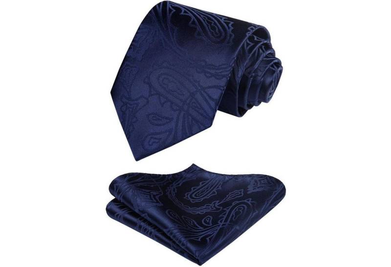 LuxusKollektion Krawatte Krawatten Herren Hochzeit Paisley Einheitsgröße D-marineblau-2 LuxusKollektion Krawatte Krawatten Herren Hochzeit Paisley Einheitsgröße D-marineblau-2 von LuxusKollektion