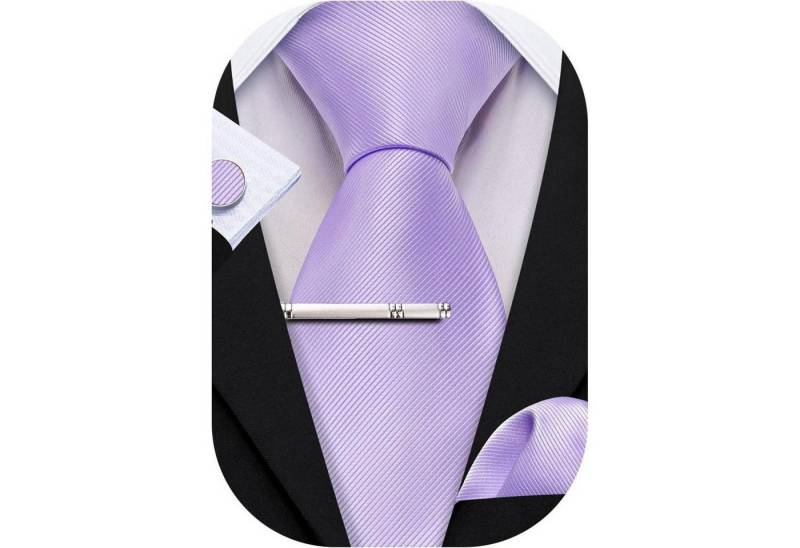 LuxusKollektion Krawatte Krawatten Seide Taschentuch Manschettenknöpfe Hochzeit Flieder LuxusKollektion Krawatte Krawatten Seide Taschentuch Manschettenknöpfe Hochzeit Flieder von LuxusKollektion