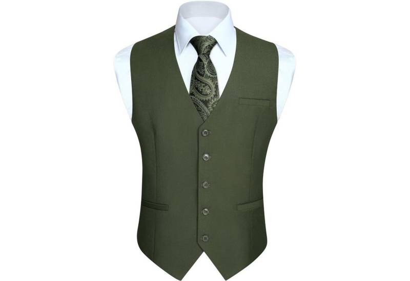 LuxusKollektion Krawatte Weste Herren Formale Hochzeit Party Baumwolle Einfarbig S Hellgrun LuxusKollektion Krawatte Weste Herren Formale Hochzeit Party Baumwolle Einfarbig S Hellgrun von LuxusKollektion