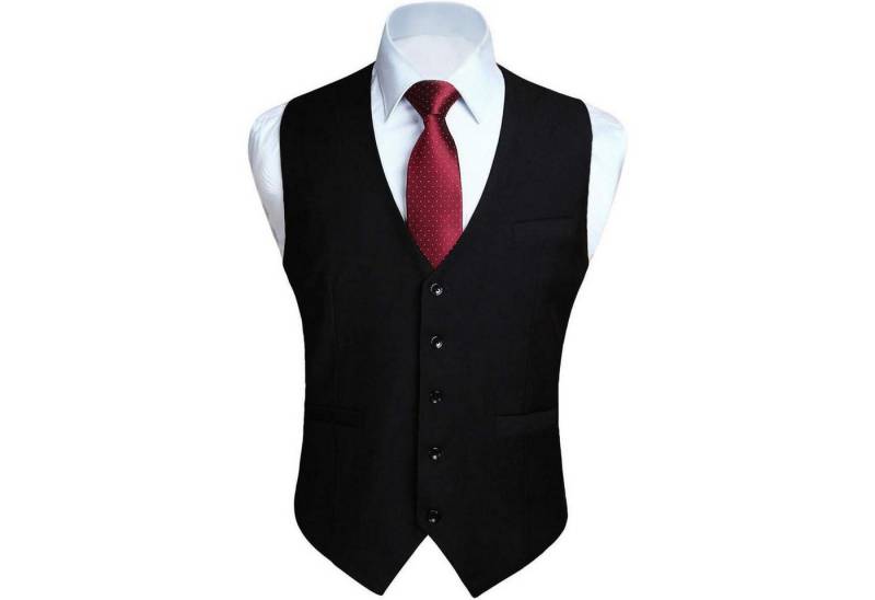 LuxusKollektion Krawatte Weste Herren Formale Hochzeit Party Baumwolle Einfarbig S Schwarz LuxusKollektion Krawatte Weste Herren Formale Hochzeit Party Baumwolle Einfarbig S Schwarz von LuxusKollektion