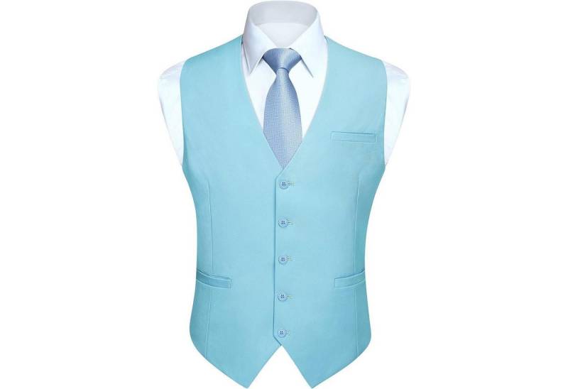 LuxusKollektion Krawatte Weste Herren Formale Hochzeit Party Baumwolle Einfarbig S Z1 Hellblau LuxusKollektion Krawatte Weste Herren Formale Hochzeit Party Baumwolle Einfarbig S Z1 Hellblau von LuxusKollektion