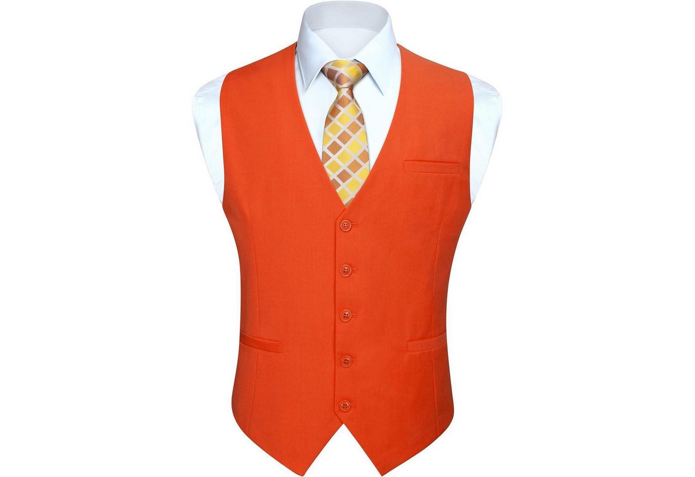 LuxusKollektion Krawatte Weste Herren Hochzeit Party Baumwolle XS Z1 Orange LuxusKollektion Krawatte Weste Herren Hochzeit Party Baumwolle XS Z1 Orange von LuxusKollektion