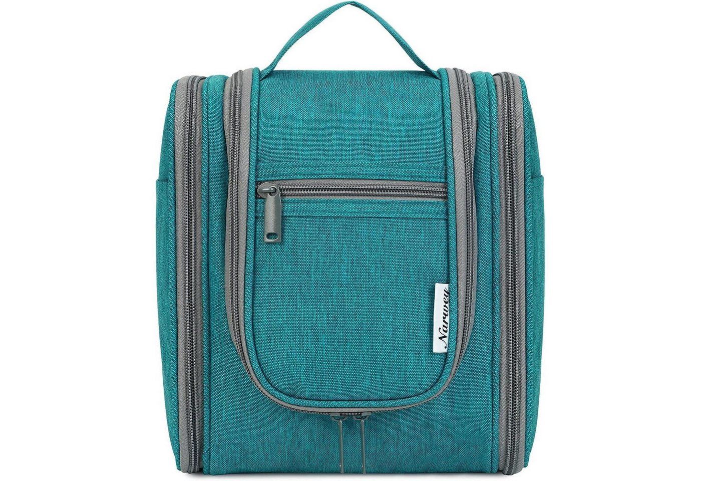 LuxusKollektion Kulturbeutel Kulturbeutel Damen Herren Kinder Aufhängen Blaugrün (Mittel) S von LuxusKollektion