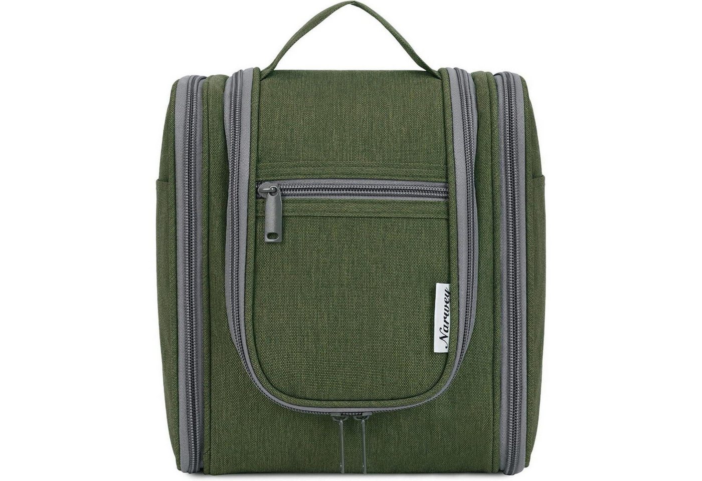 LuxusKollektion Kulturbeutel Kulturbeutel Damen Herren Kinder Kosmetiktasche B-armeegrün S von LuxusKollektion