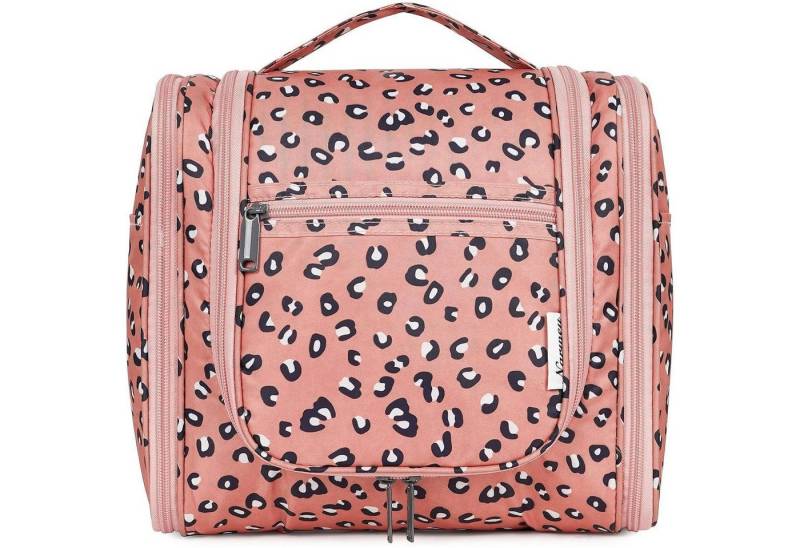 LuxusKollektion Kulturbeutel Kulturbeutel Damen Herren Kinder Mädchen Leopard A-leopard L von LuxusKollektion