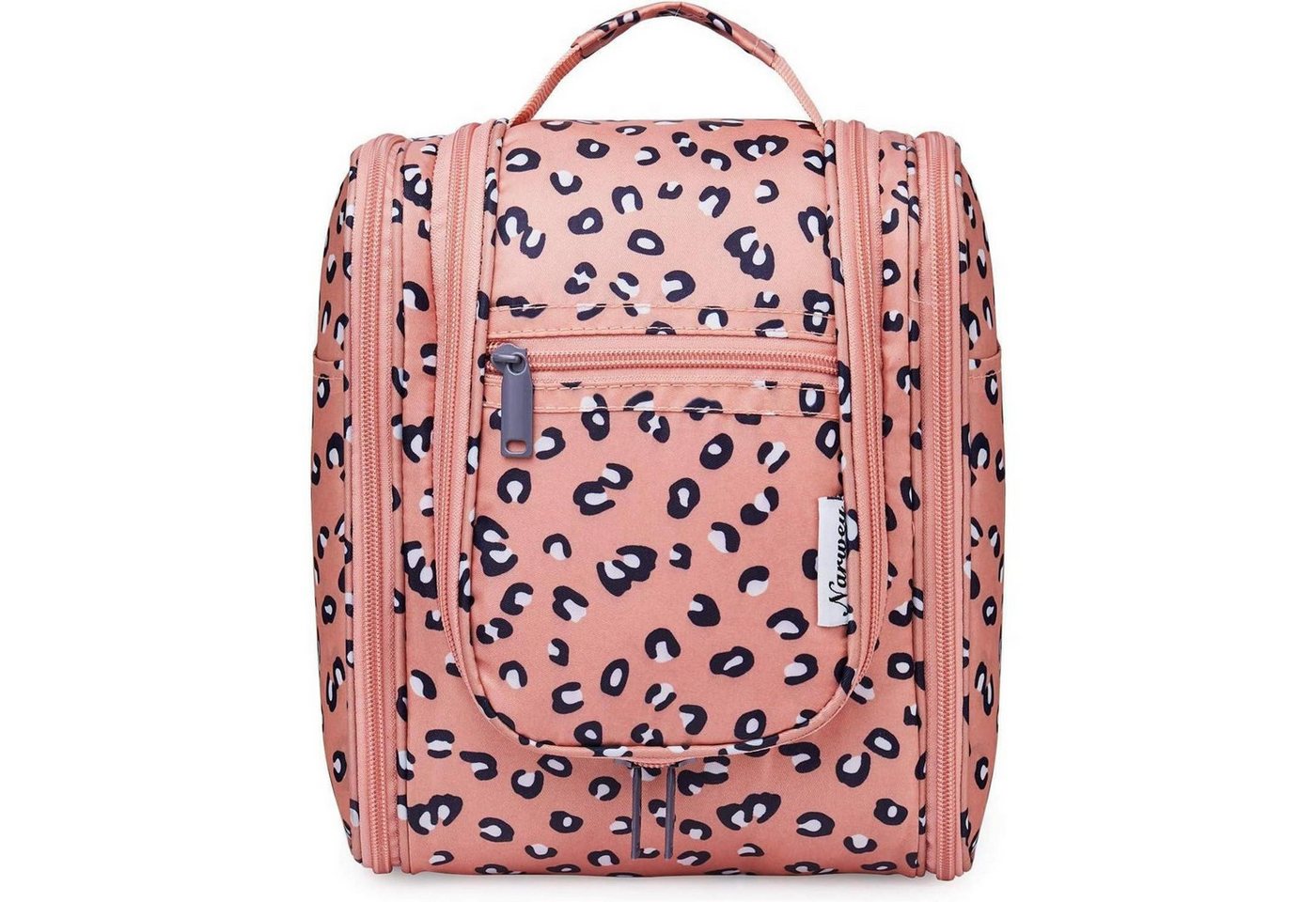 LuxusKollektion Kulturbeutel Kulturbeutel Damen Herren Kulturtasche Aufhängen Leopard A-leopard S von LuxusKollektion