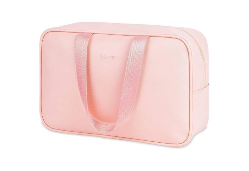 LuxusKollektion Kulturbeutel Kulturbeutel Kosmetiktasche Reise Makeup Organizer Damen A-rosa von LuxusKollektion