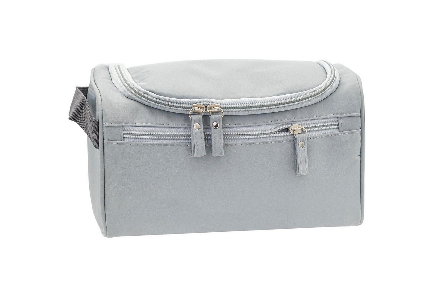 LuxusKollektion Kulturbeutel Kulturbeutel Reise Kosmetiktasche Aufhänger Herren Damen Grau von LuxusKollektion