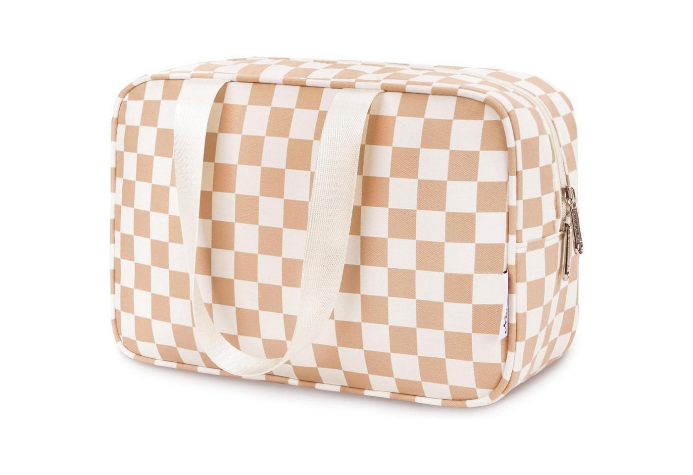 LuxusKollektion Kulturbeutel Kulturbeutel Reise Makeup Organizer Damen Za-leichtes Schachbrett von LuxusKollektion