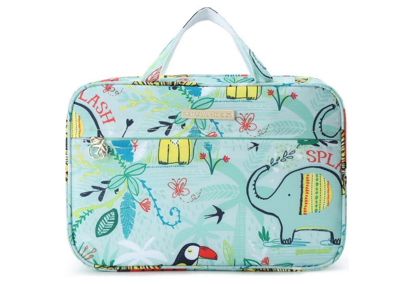 LuxusKollektion Kulturbeutel Kulturbeutel Reise Wasserdicht Waschbeutel Aufhängen Damen Tier von LuxusKollektion