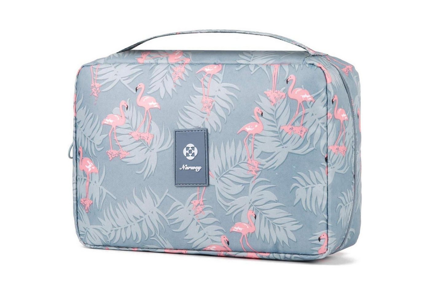 LuxusKollektion Kulturbeutel Kulturtasche Damen Herren Kulturbeutel Aufhängen Flamingo von LuxusKollektion
