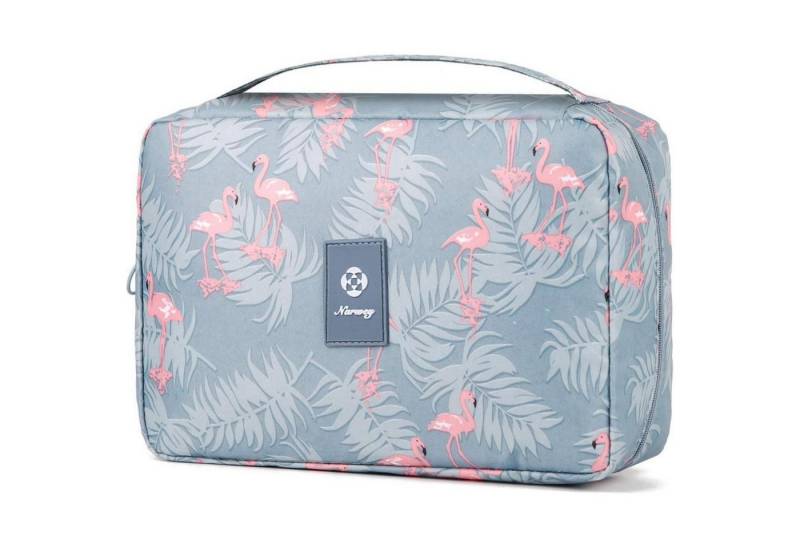LuxusKollektion Kulturbeutel Kulturtasche Damen Herren Kulturbeutel Aufhängen Flamingo von LuxusKollektion