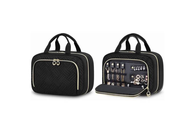 LuxusKollektion Kulturbeutel Kulturtasche Damen wasserdicht mit 360° drehbarem Haken transparentes LuxusKollektion Kulturbeutel Kulturtasche Damen wasserdicht mit 360° drehbarem Haken transparentes von LuxusKollektion