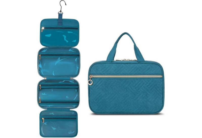 LuxusKollektion Kulturbeutel Kulturtasche Damen wasserdichte Kulturbeutel zum Aufhängen Faltbare von LuxusKollektion