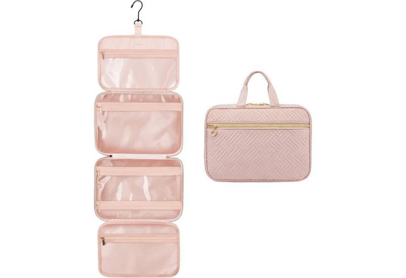 LuxusKollektion Kulturbeutel Kulturtasche Damen wasserdichte Kulturbeutel zum Aufhängen Faltbare von LuxusKollektion