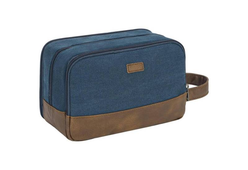 LuxusKollektion Kulturbeutel Kulturtasche Herren Reise-Dopp-Kit Canvas Wasserabweisend von LuxusKollektion