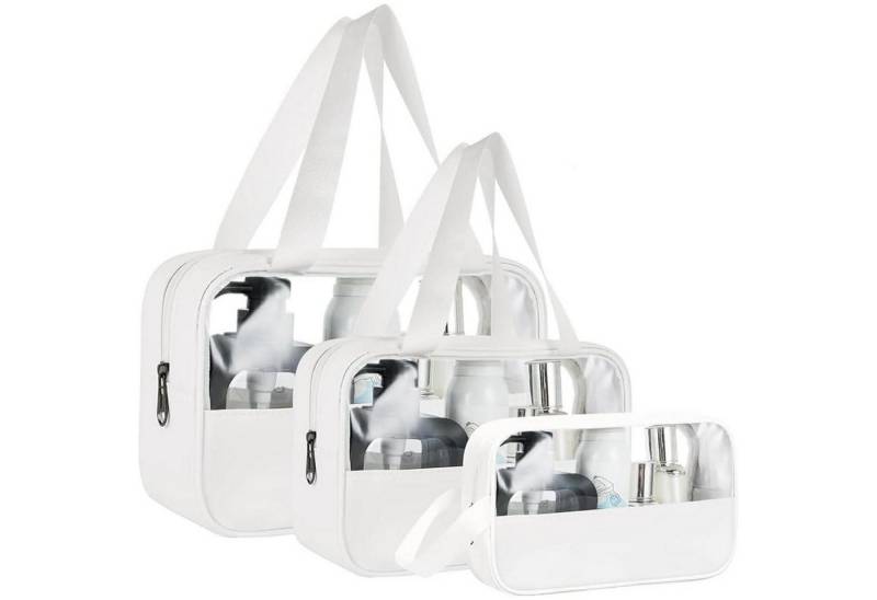 LuxusKollektion Kulturbeutel Transparente Kulturtasche Damen, Kulturbeutel wasserdicht, Organizer LuxusKollektion Kulturbeutel Transparente Kulturtasche Damen, Kulturbeutel wasserdicht, Organizer von LuxusKollektion