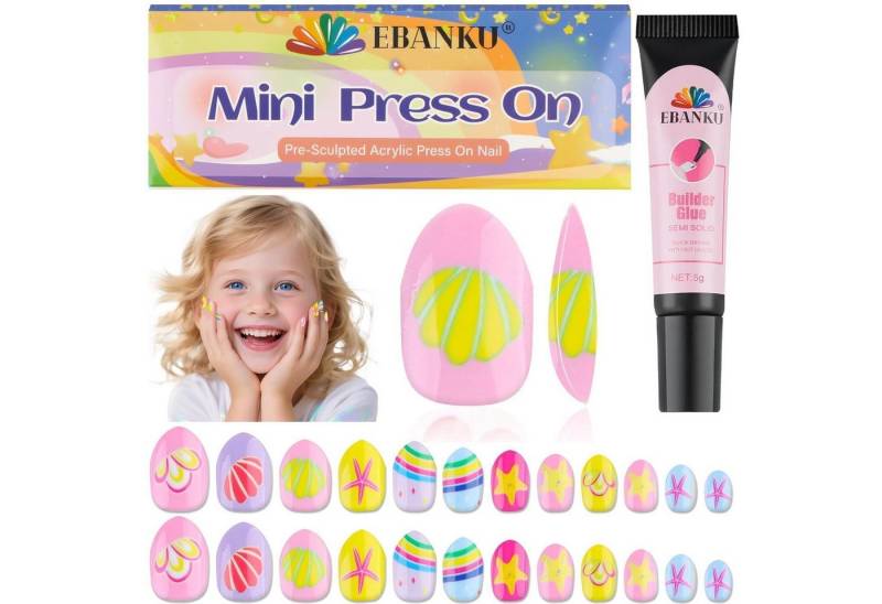 LuxusKollektion Kunstfingernägel Falsche Nägel Kinder Mädchen Seestern 24 Stück Nagelkleber Rotes Herz LuxusKollektion Kunstfingernägel Falsche Nägel Kinder Mädchen Seestern 24 Stück Nagelkleber Rotes Herz von LuxusKollektion