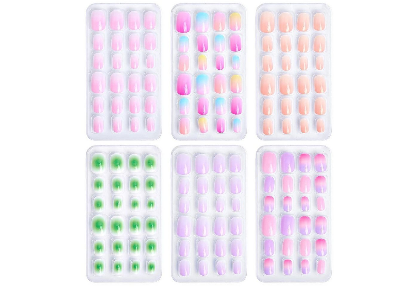 LuxusKollektion Kunstfingernägel Fingernägel Mädchen Kinder selbstklebend 144 Stück Colorful Set C LuxusKollektion Kunstfingernägel Fingernägel Mädchen Kinder selbstklebend 144 Stück Colorful Set C von LuxusKollektion