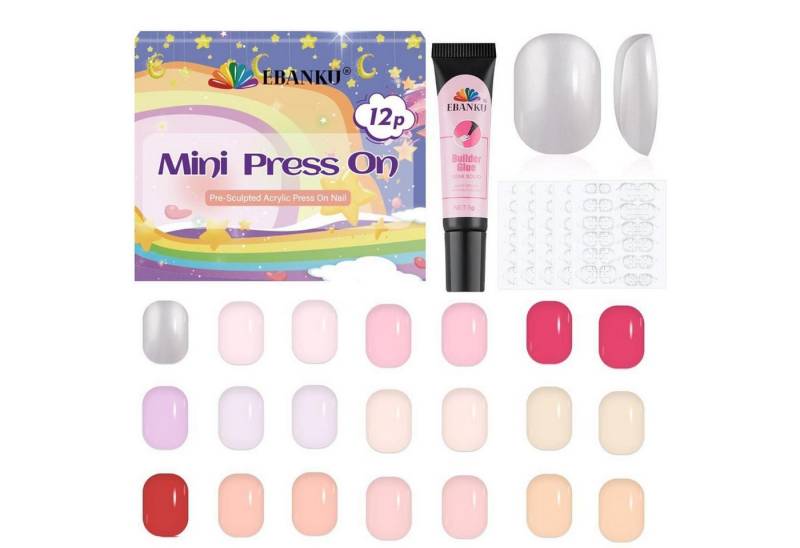 LuxusKollektion Kunstfingernägel Gefälschte Nägel Kinder Mädchen 12er Pack 288 Stück Kleber 288P A LuxusKollektion Kunstfingernägel Gefälschte Nägel Kinder Mädchen 12er Pack 288 Stück Kleber 288P A von LuxusKollektion