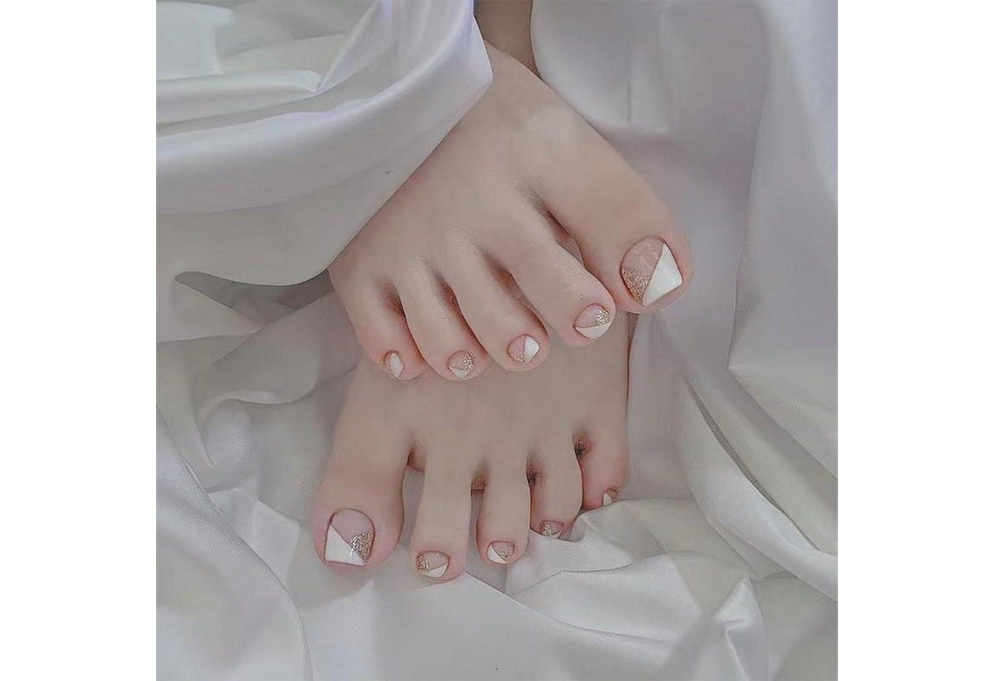 LuxusKollektion Kunstfingernägel Klebenägel Fullcover 24 Stück Frauen Mädchen Geschenk M 2205 LuxusKollektion Kunstfingernägel Klebenägel Fullcover 24 Stück Frauen Mädchen Geschenk M 2205 von LuxusKollektion