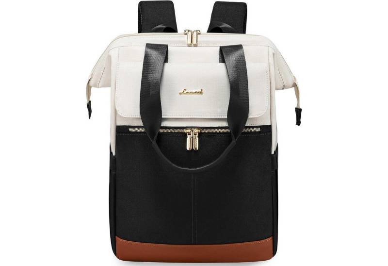 LuxusKollektion Laptoprucksack Damen Laptop Rucksack Schulrucksack Wasserdicht 15.6 Zoll Uni Mädchen von LuxusKollektion