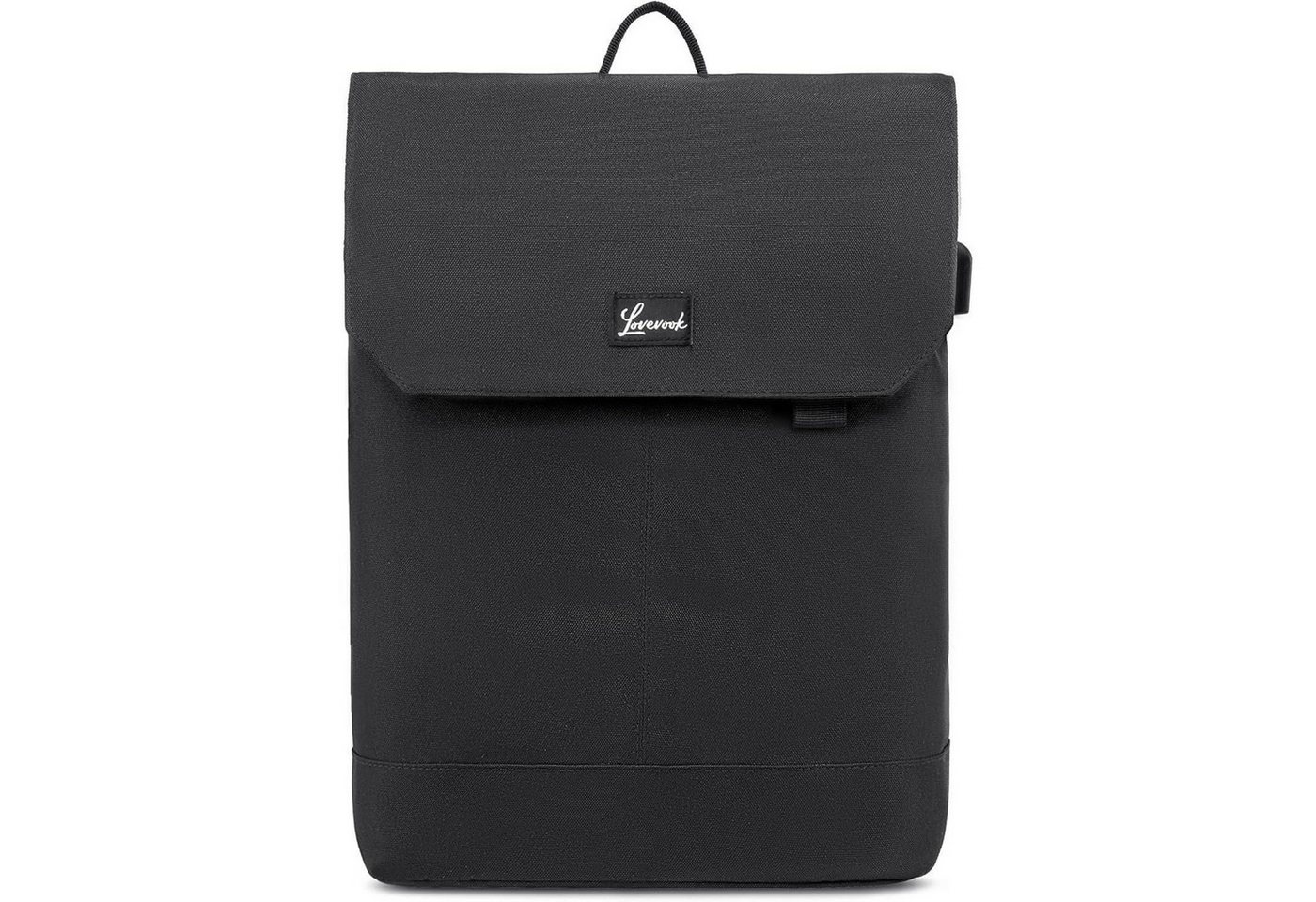 LuxusKollektion Laptoprucksack Rucksack Damen Klein 14 Zoll Laptop USB Ladeanschluss Wasserdicht von LuxusKollektion