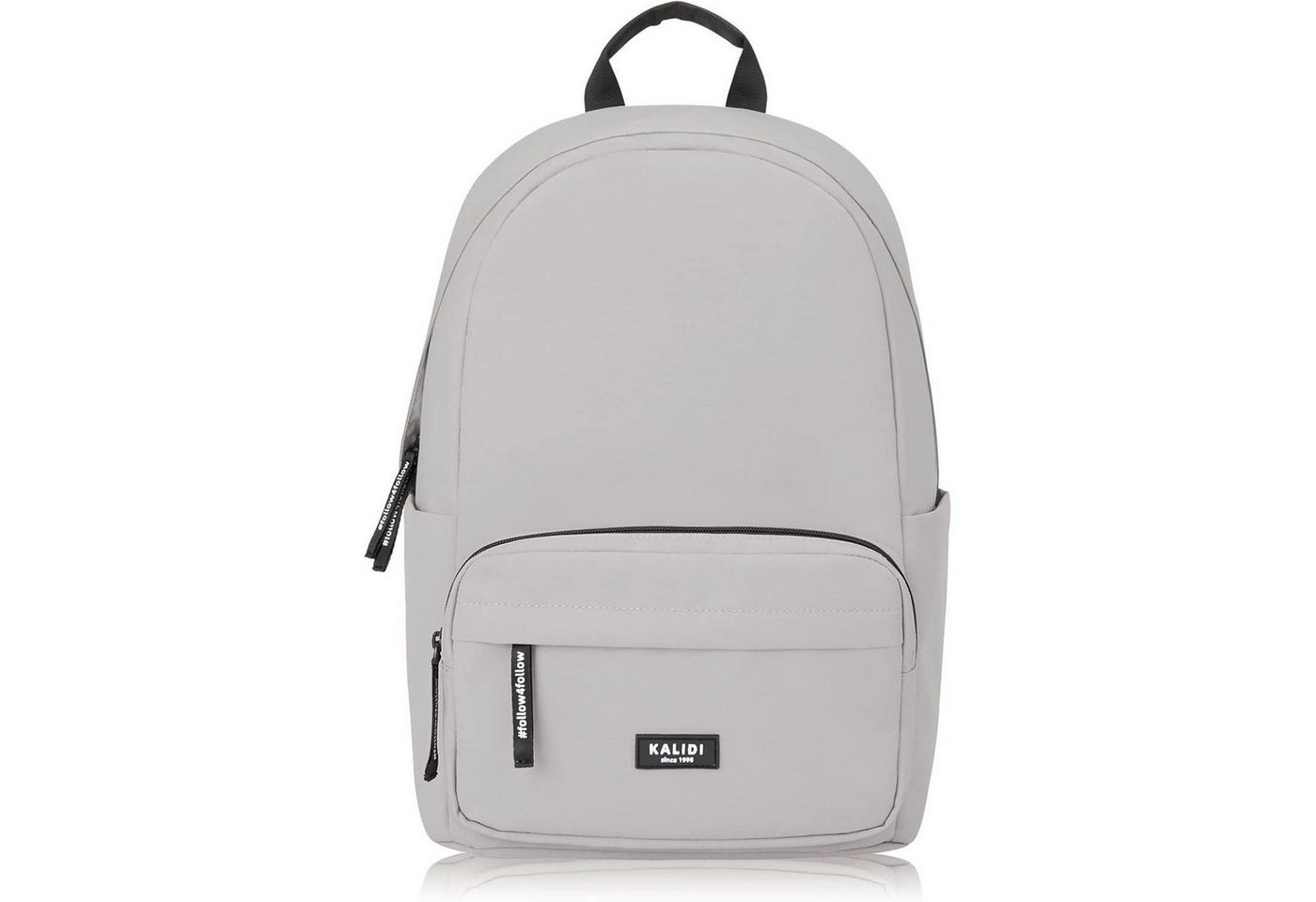 LuxusKollektion Laptoprucksack Rucksack Laptopfach Unisex Schulrucksack Damen Herren Grau von LuxusKollektion