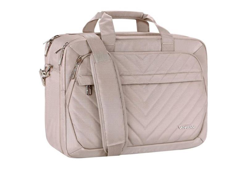 LuxusKollektion Laptoptasche 17 Zoll Laptoptasche Damen Mode TSA-freundlich wasserabweisend RFID von LuxusKollektion