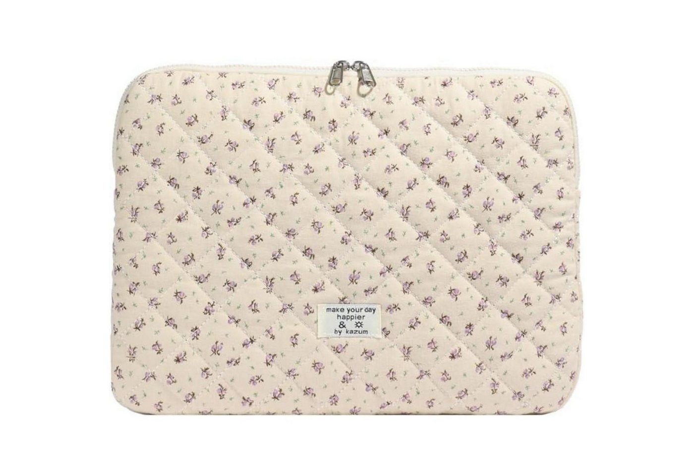 LuxusKollektion Laptoptasche Laptop Hülle Puffy 11-15 Zoll MacBook Air Pro Retina Lila 13 Zoll von LuxusKollektion