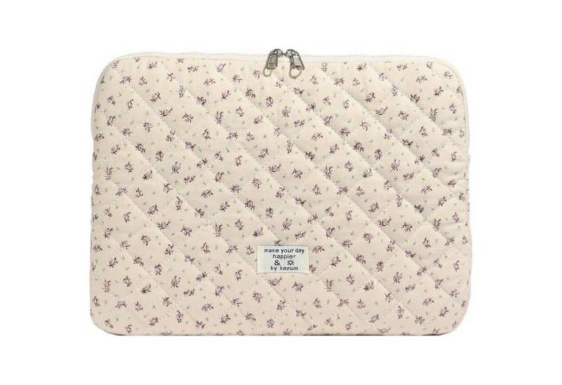 LuxusKollektion Laptoptasche Laptop Hülle Puffy 11-15 Zoll MacBook Air Pro Retina Lila 13 Zoll von LuxusKollektion