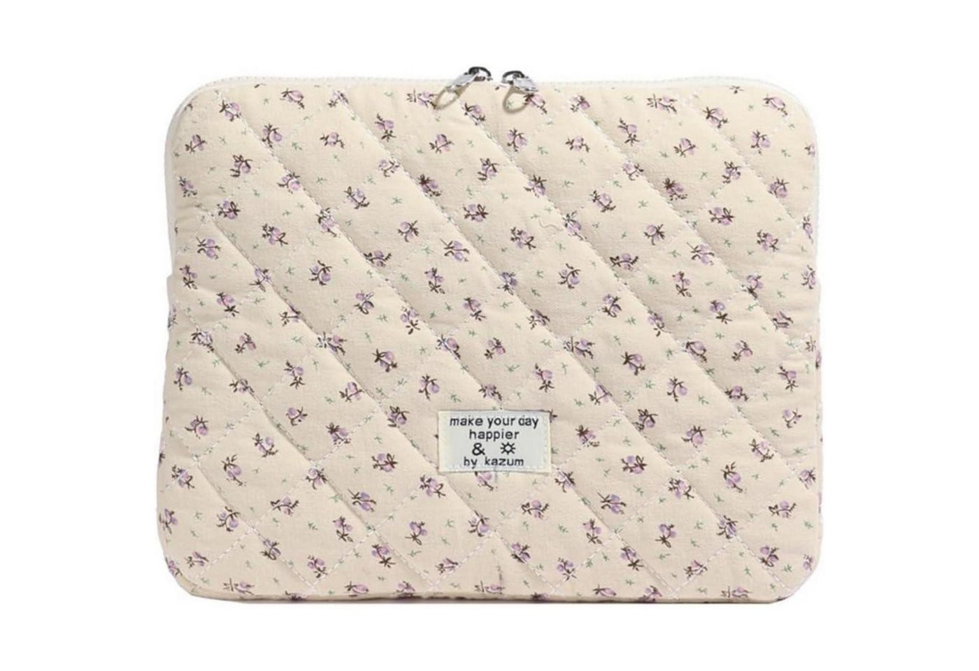 LuxusKollektion Laptoptasche Laptop Hülle Puffy 13 13,3 14 15 Zoll Lila 11 Zoll von LuxusKollektion