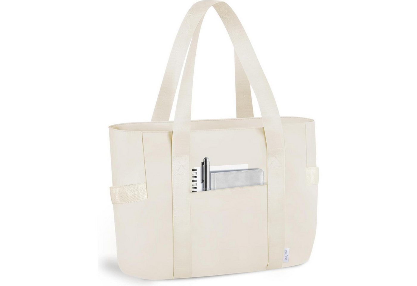 LuxusKollektion Laptoptasche Laptop-Tragetasche Damen wasserdicht 40,6 cm Schultertasche violett von LuxusKollektion